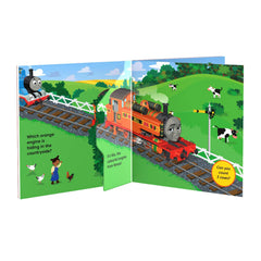 Thomas & Friends: Hide & Seek interactive board book for Ages 18 months Above