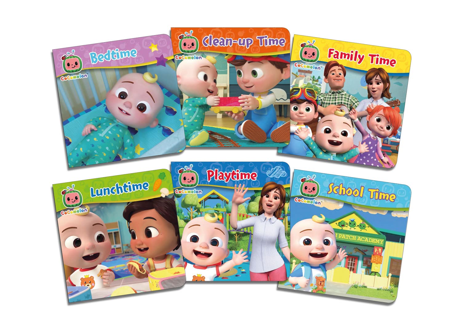 CoComelon Pocket Library Picture Book Set of 6 for Ages 18 months Above