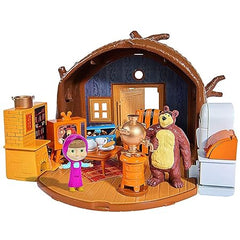 Simba Masha and The Bear Bear`s House Playset For Ages 3+