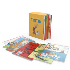 Tintin Paperback Boxed Set of 23 titles for ages 7+