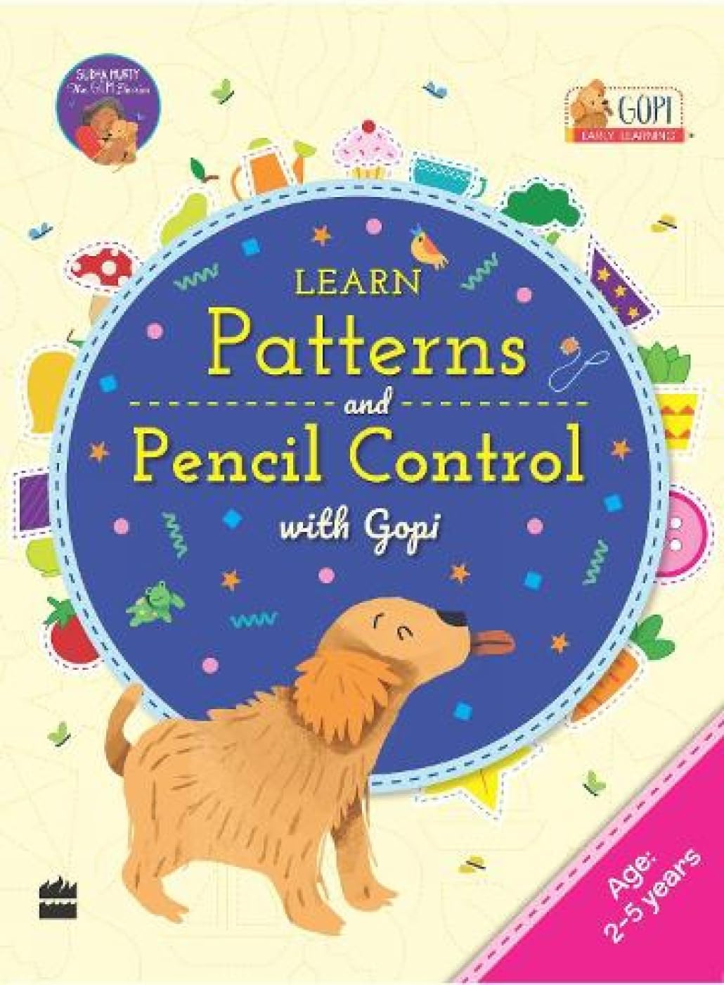 Sudha Murty Learn Patterns And Pencil Control With Gopi for ages 2+