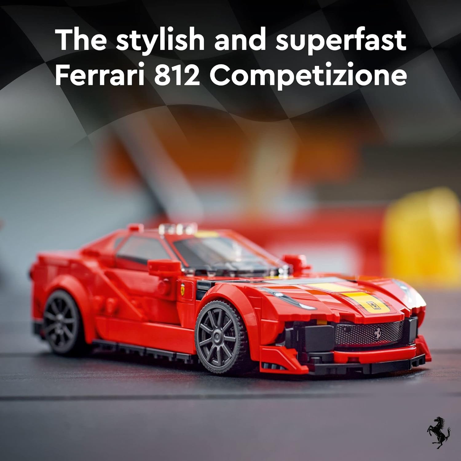 Lego 31135 speed champions ferrari 812 competizione, modellino di