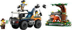 LEGO City Jungle Explorer Off-Road Truck Toy Set Kit for Ages 6+