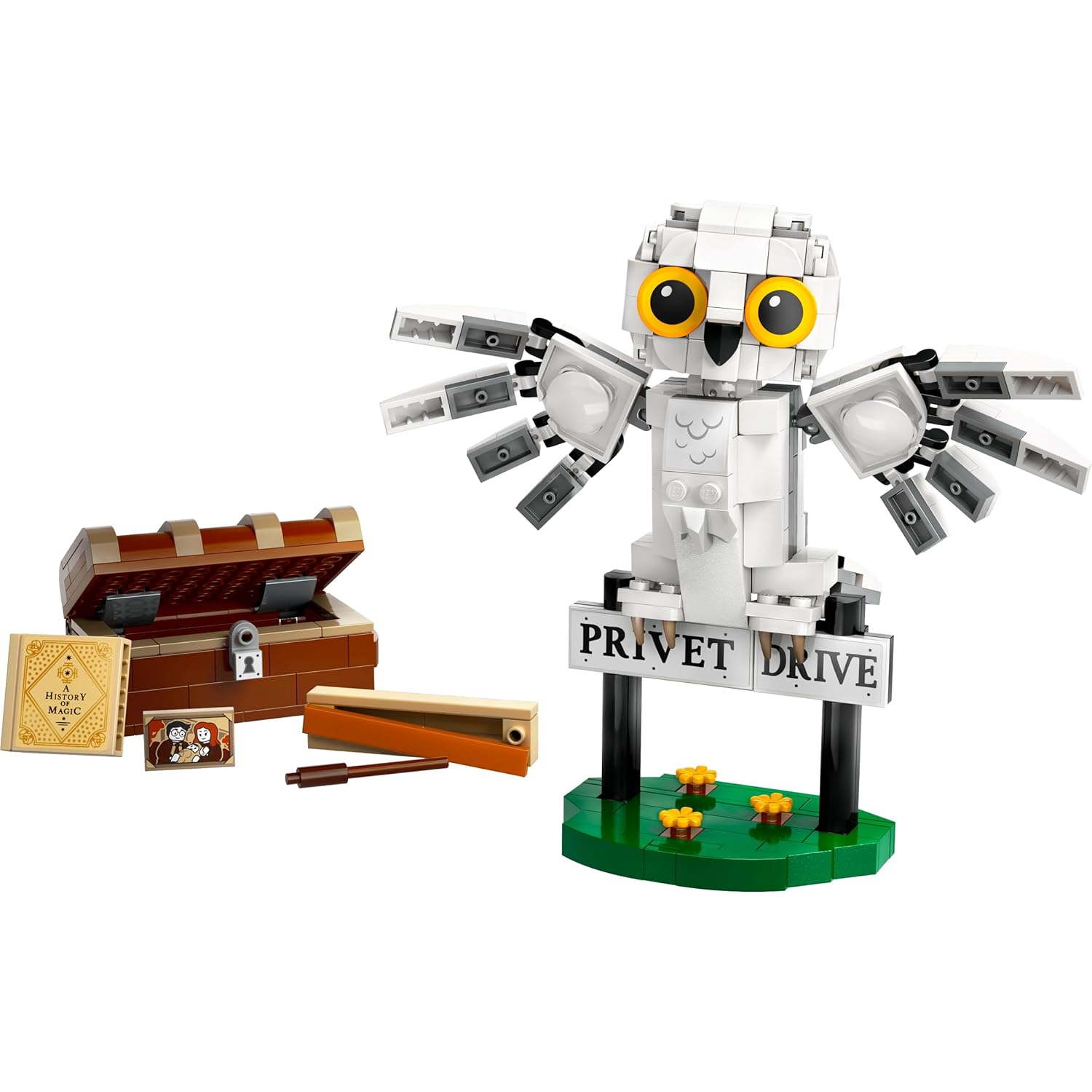 LEGO Harry Potter Hedwig at 4 Privet Drive Building Kit For Ages 7+