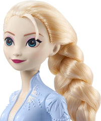 Disney Frozen 2023 Elsa Posable Fashion Doll with Signature Clothing and Accessories Inspired Frozen 2 Movie for Ages 3+ (HLW48)