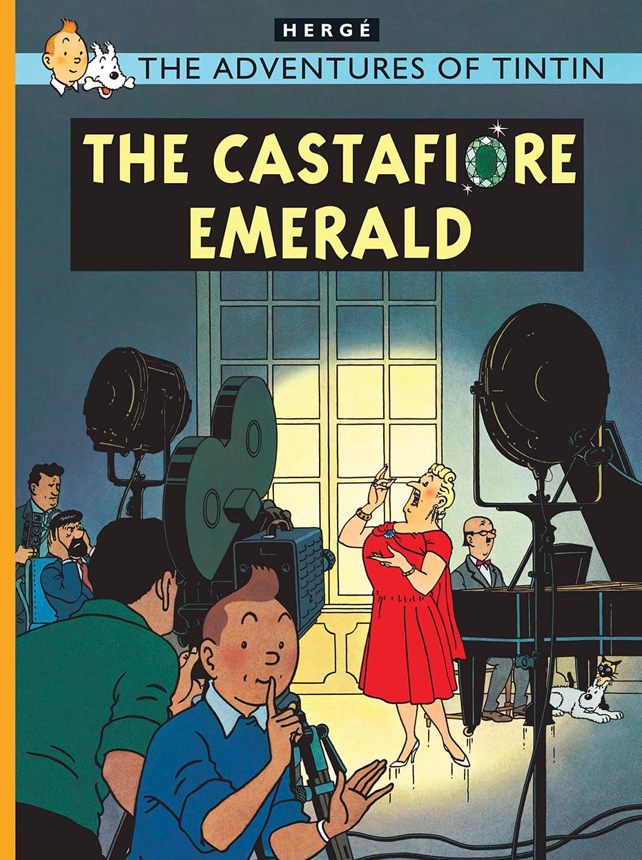 Tintin The Castafiore Emerald Story Book for ages 7+