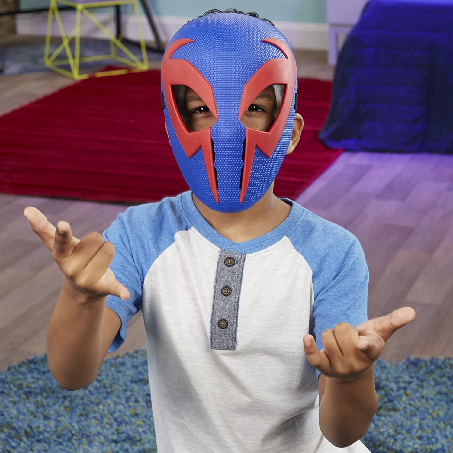 Marvel Spider-Man: Across The Spider-Verse Spider-Man 2099 Mask for Kids Ages 5 Years and Up