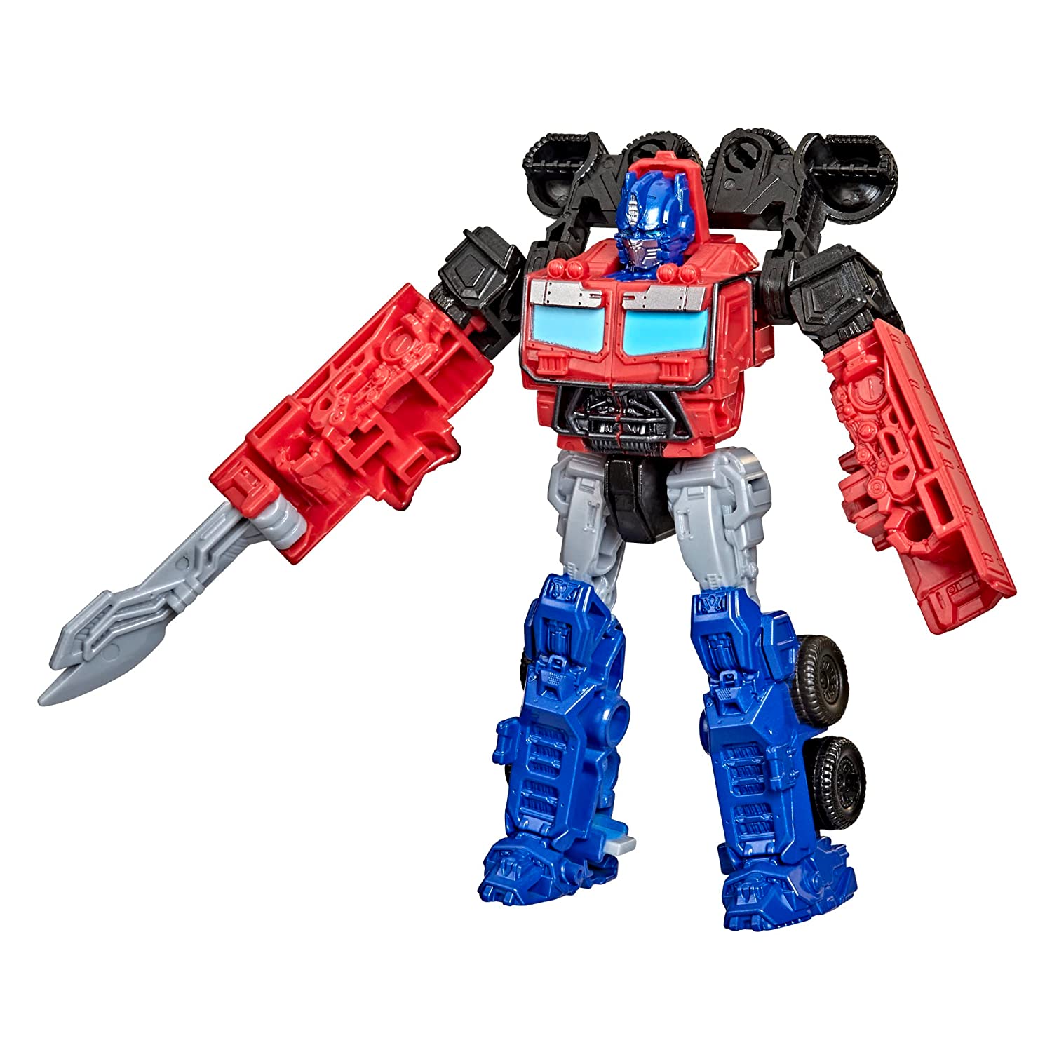 Transformers Rise of The Beasts Movie 4.5-inch Beast Alliance Battle Changers Optimus Prime Action Figure for Ages 6 Years and up