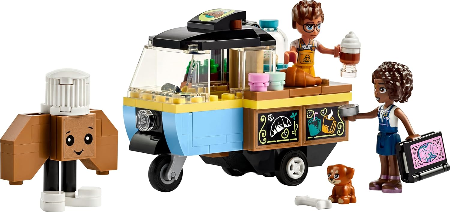 LEGO Friends Mobile Bakery Food Cart Building Kit for Ages 6+