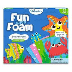 Fun with Foam: Amazing Animals | No Mess Sticker Art (ages 3-7)