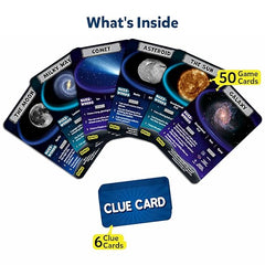 Skillmatics Card Game - Guess in 10 NASA Space, Perfect for Boys, Girls, Kids