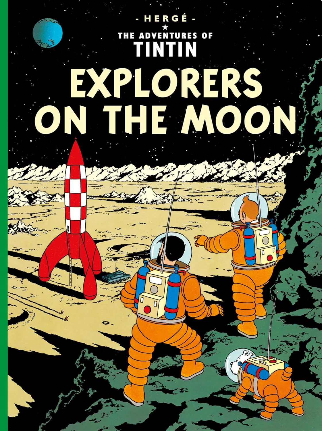 Tintin Explorers on the Moon Story Book for ages 7+