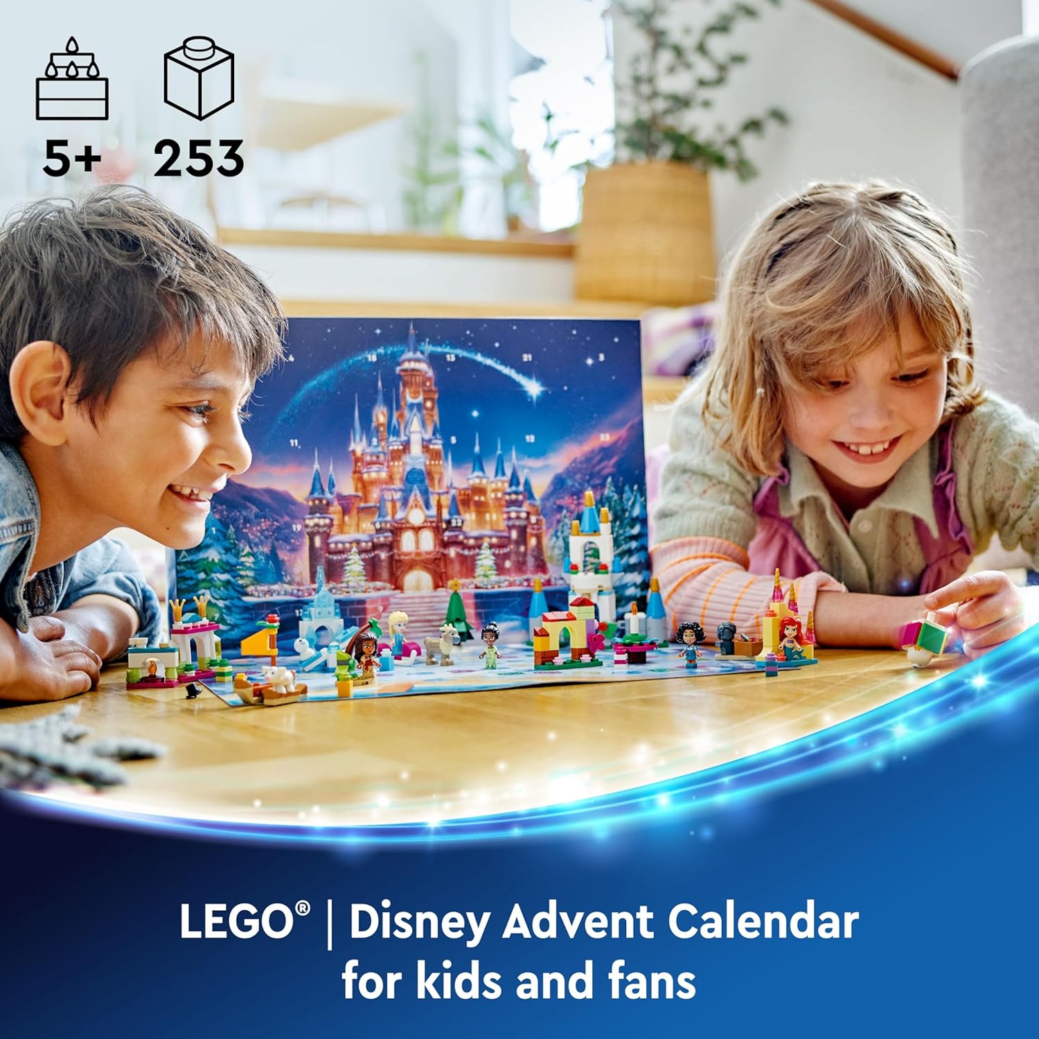 LEGO Disney Advent Calendar 2024 Building Kit For Ages 5+