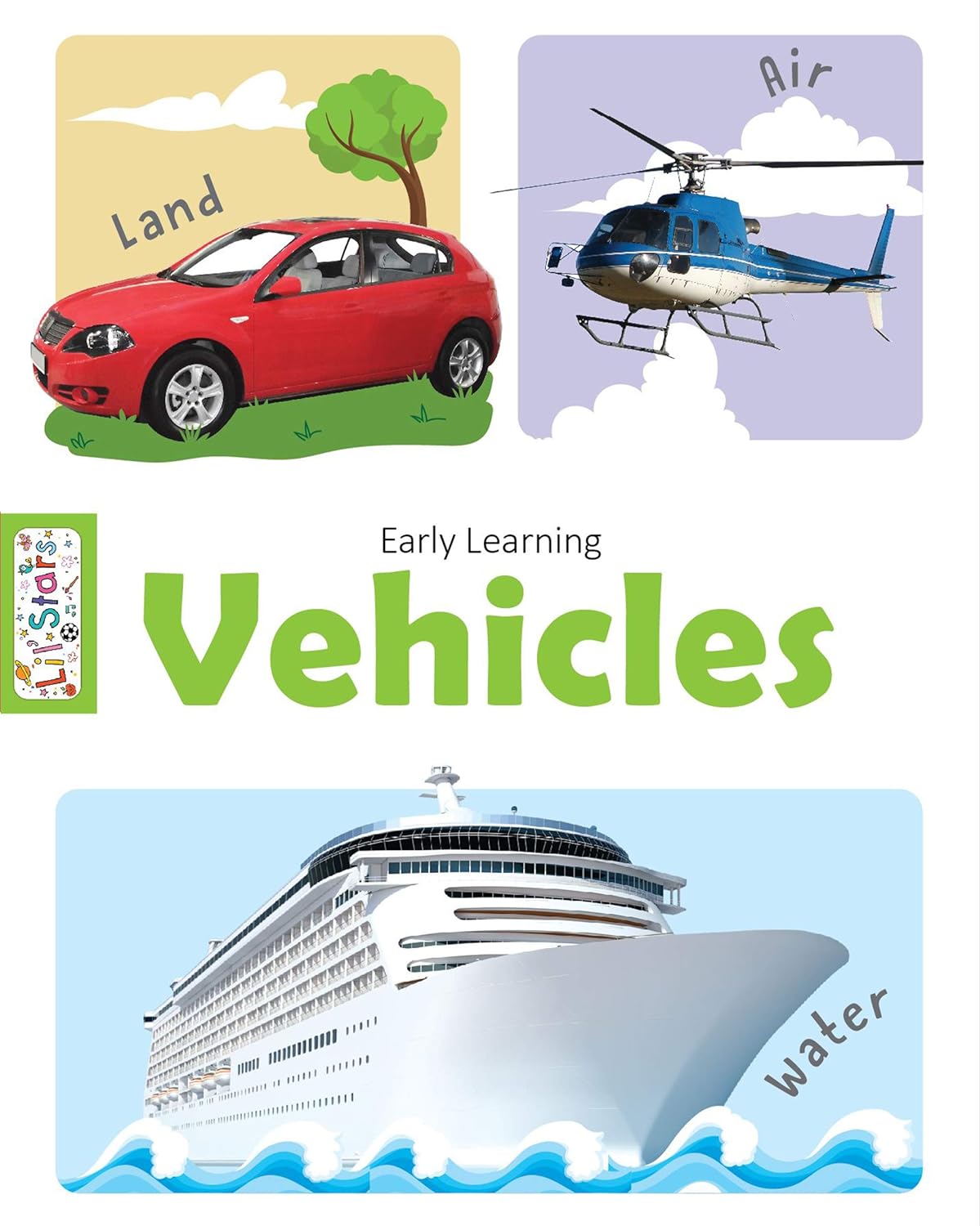 Pegasus Early Learning Vehicles - Board Book