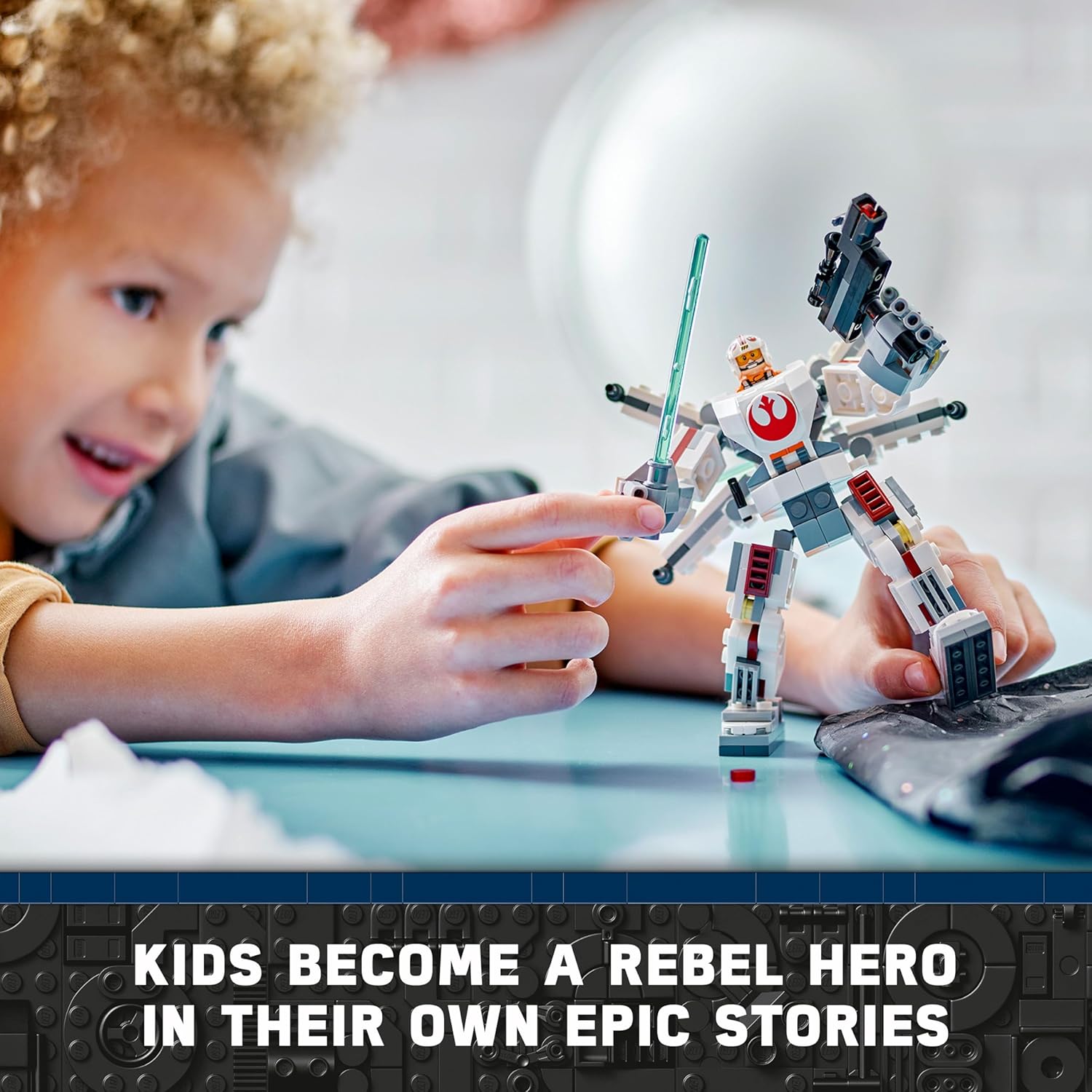 LEGO Star Wars Luke Skywalker X-Wing Mech Set for Ages 6+