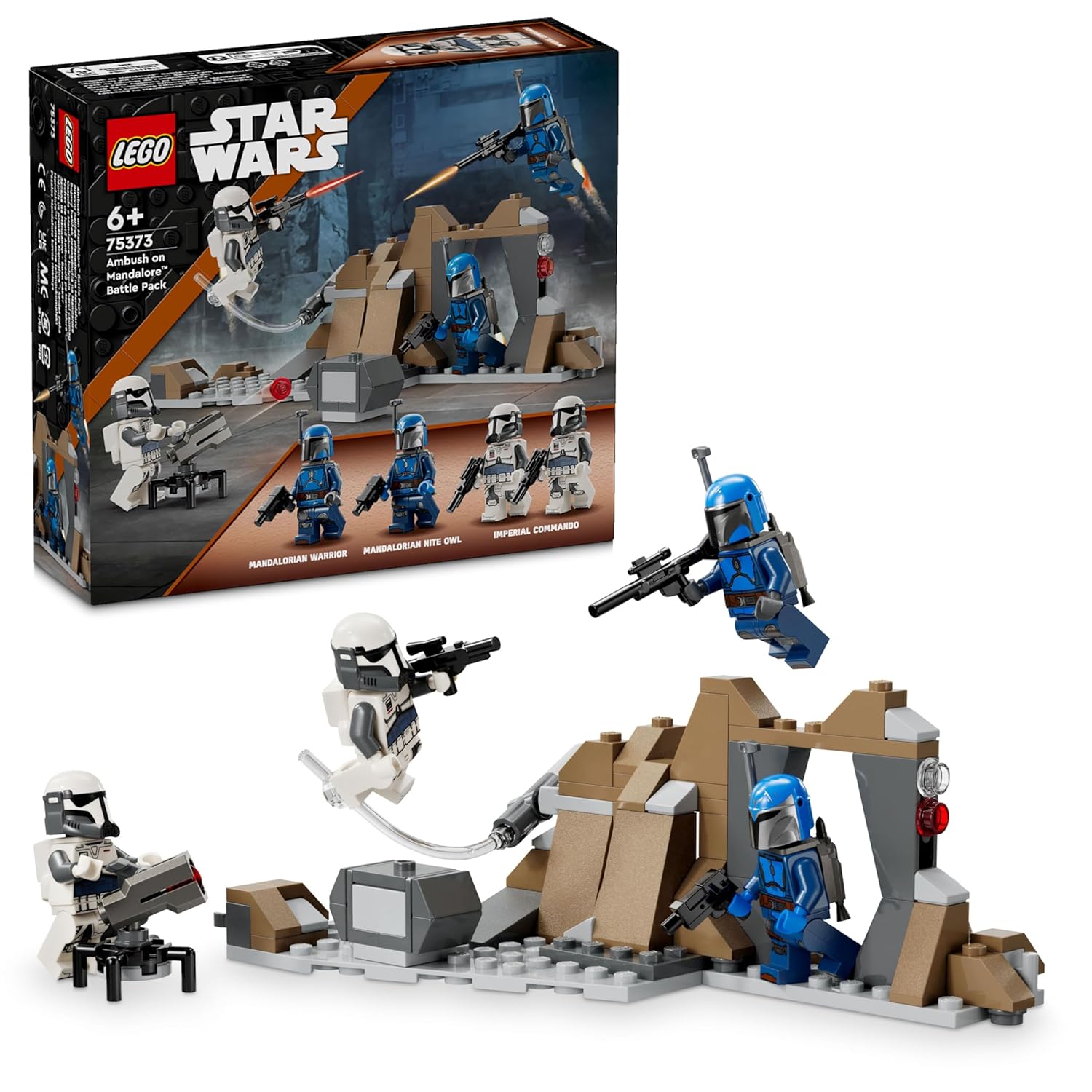 LEGO Star Wars Ambush on Mandalore Battle Pack Set for Ages 6+