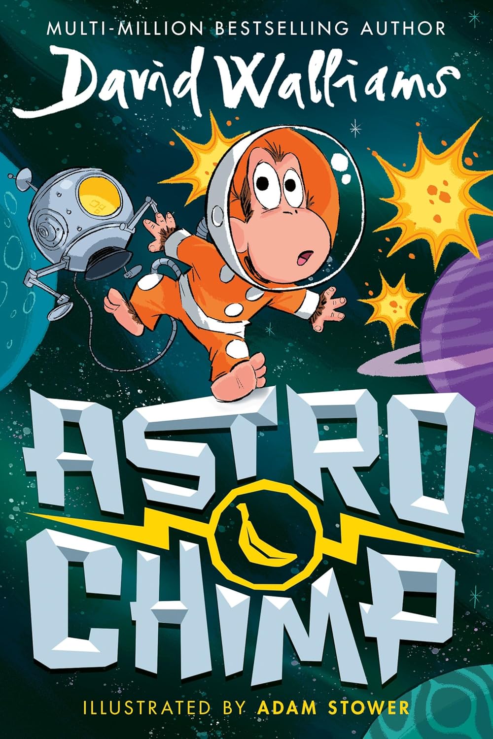 David Walliams Astrochimp Story Book for ages 7+