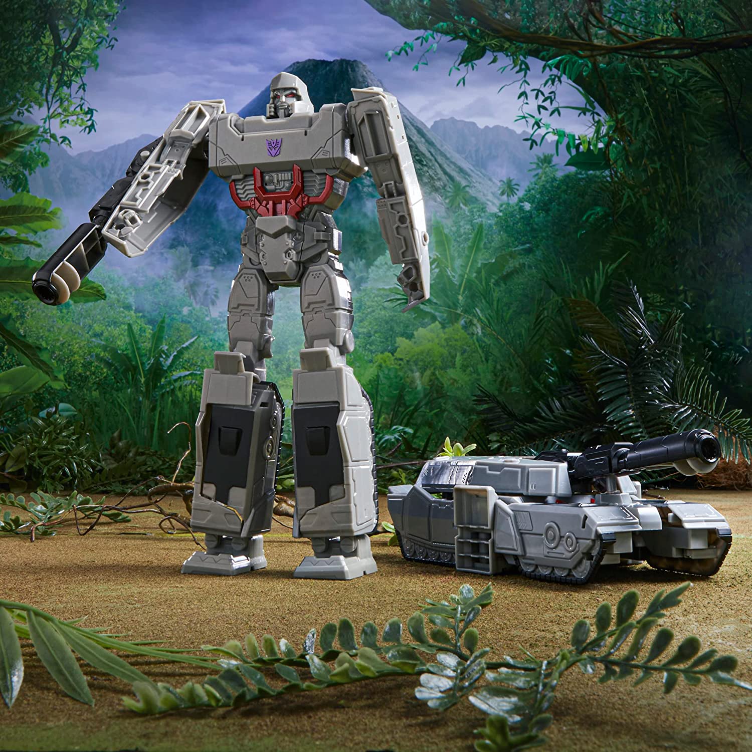 Transformers Rise of The Beasts Movie 11 Inch Titan Changer Megatron Converting Action Figure for Ages 6 Years and Up