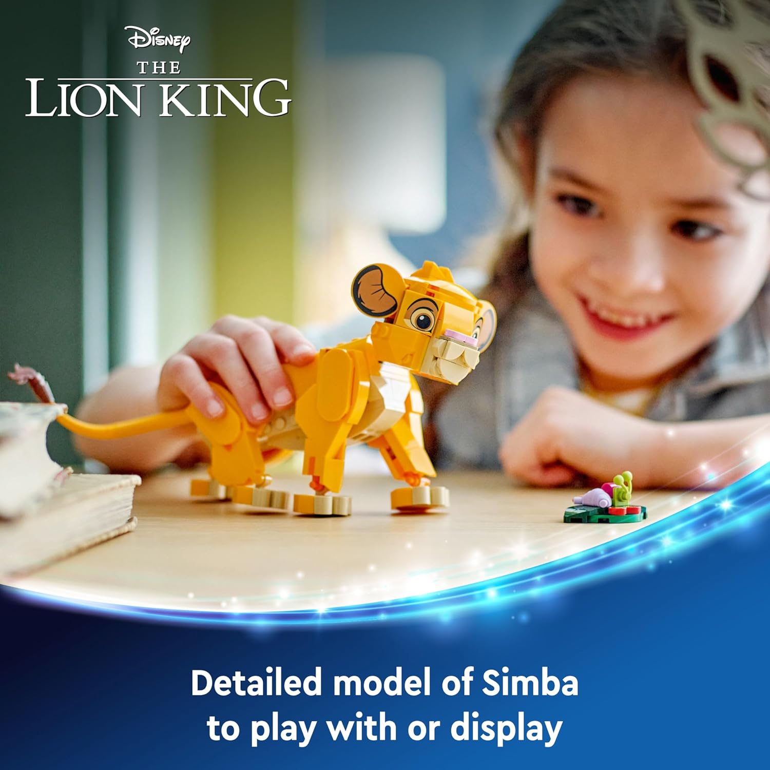 LEGO Disney Simba The Lion King Cub Building Kit For Ages 6+