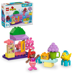 LEGO DUPLO Disney Ariel and Flounderâ€™s CafÃ© Stand Set Building Kit for Ages 2+