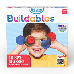 Skillmatics Buildables 3D Spy Glasses DIY STEM Building Toy for Ages 8 and Up