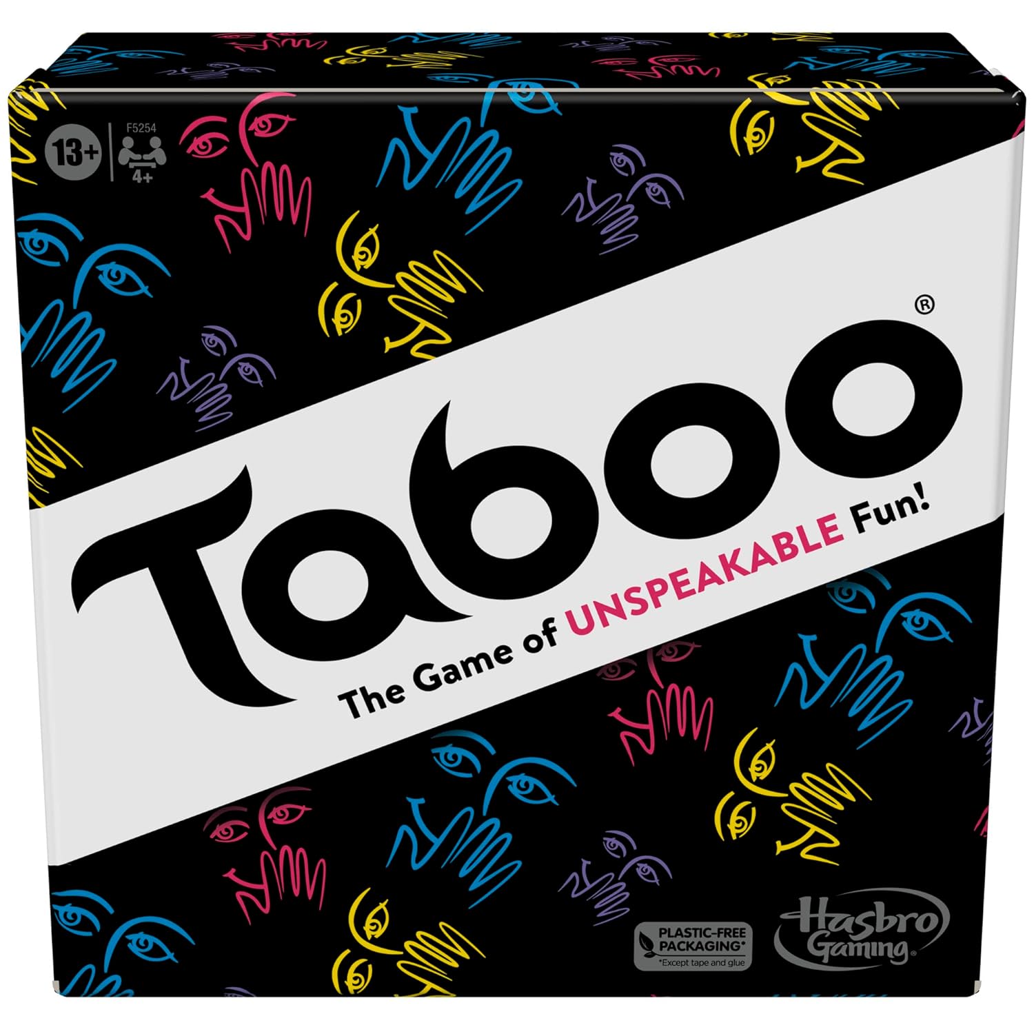 Hasbro Gaming Taboo Word Guessing Party Games for Adults and Teens Ages 13+