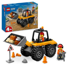 LEGO City Yellow Construction Wheel Loader Vehicle Building Kit For Ages 4+