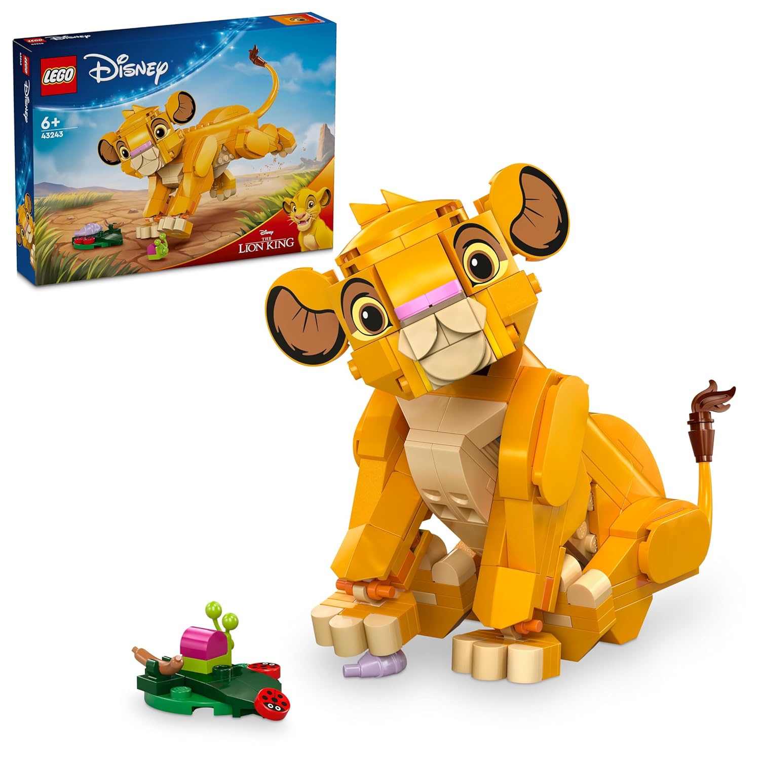 LEGO Disney Simba The Lion King Cub Building Kit For Ages 6+