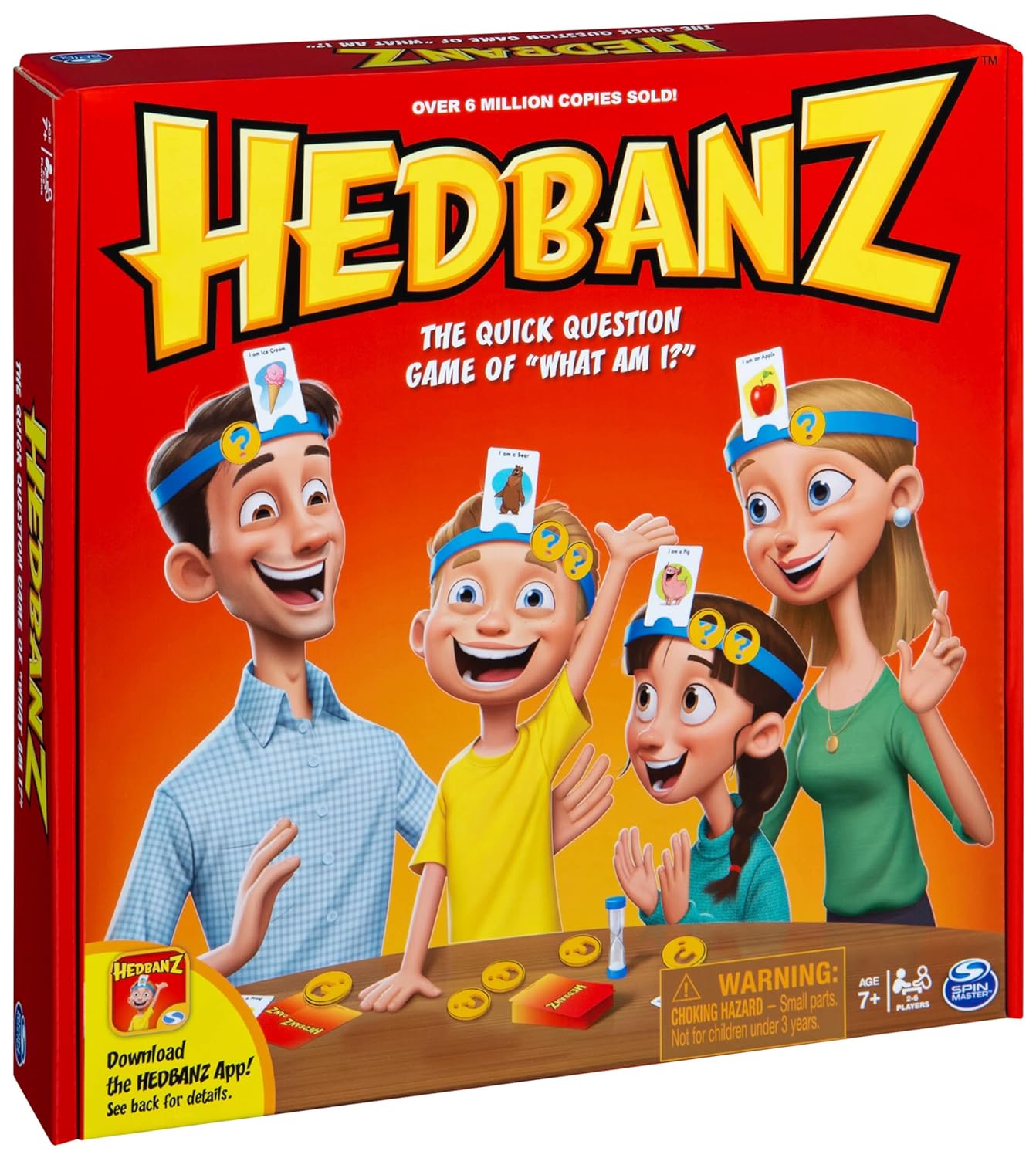 Funskool Spin Master Hedbanz Picture Guessing Board Game for 2-6 Players Ages 3 Years +