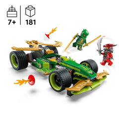 LEGO NINJAGO Lloyd’s Pull-Back Race Car Building Kit For Ages 7+