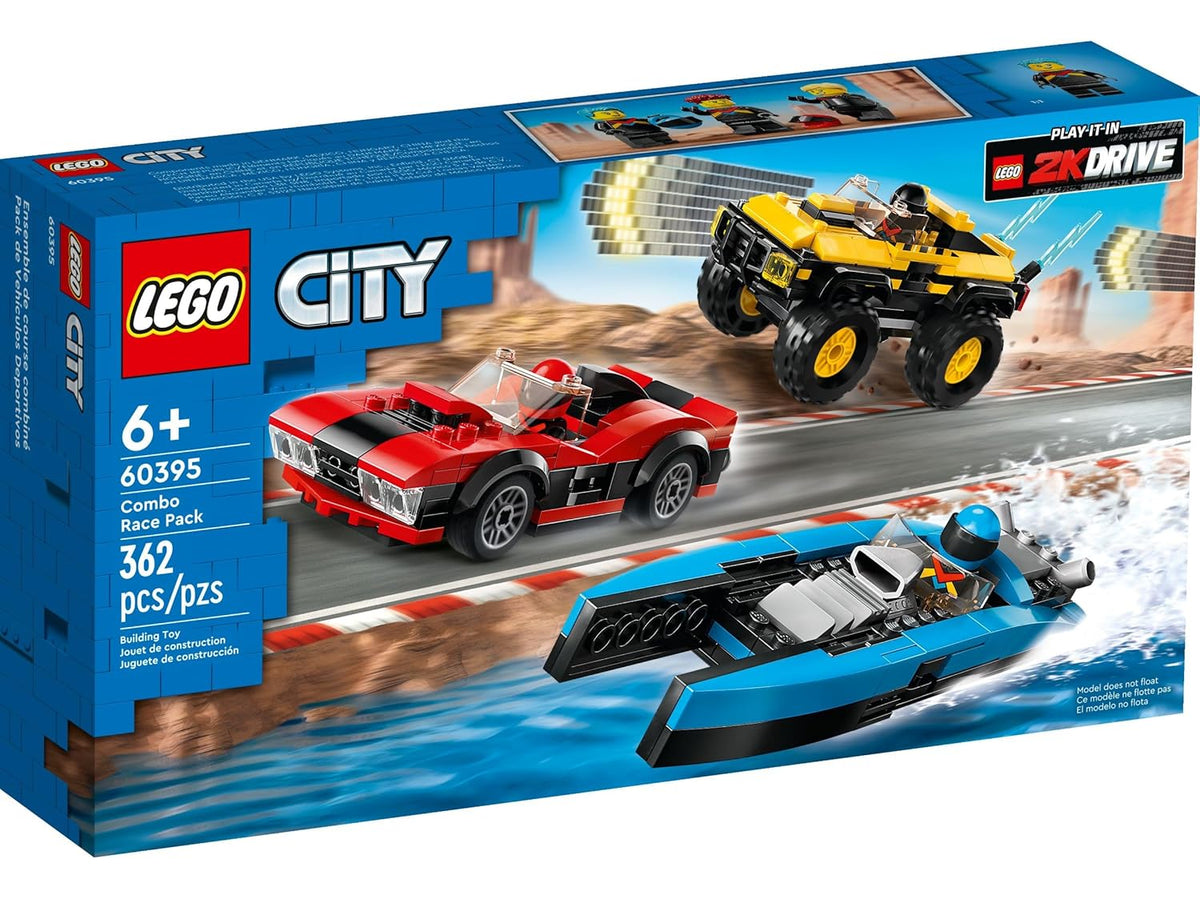 LEGO City Combo Race Pack Building Kit for Ages 6+