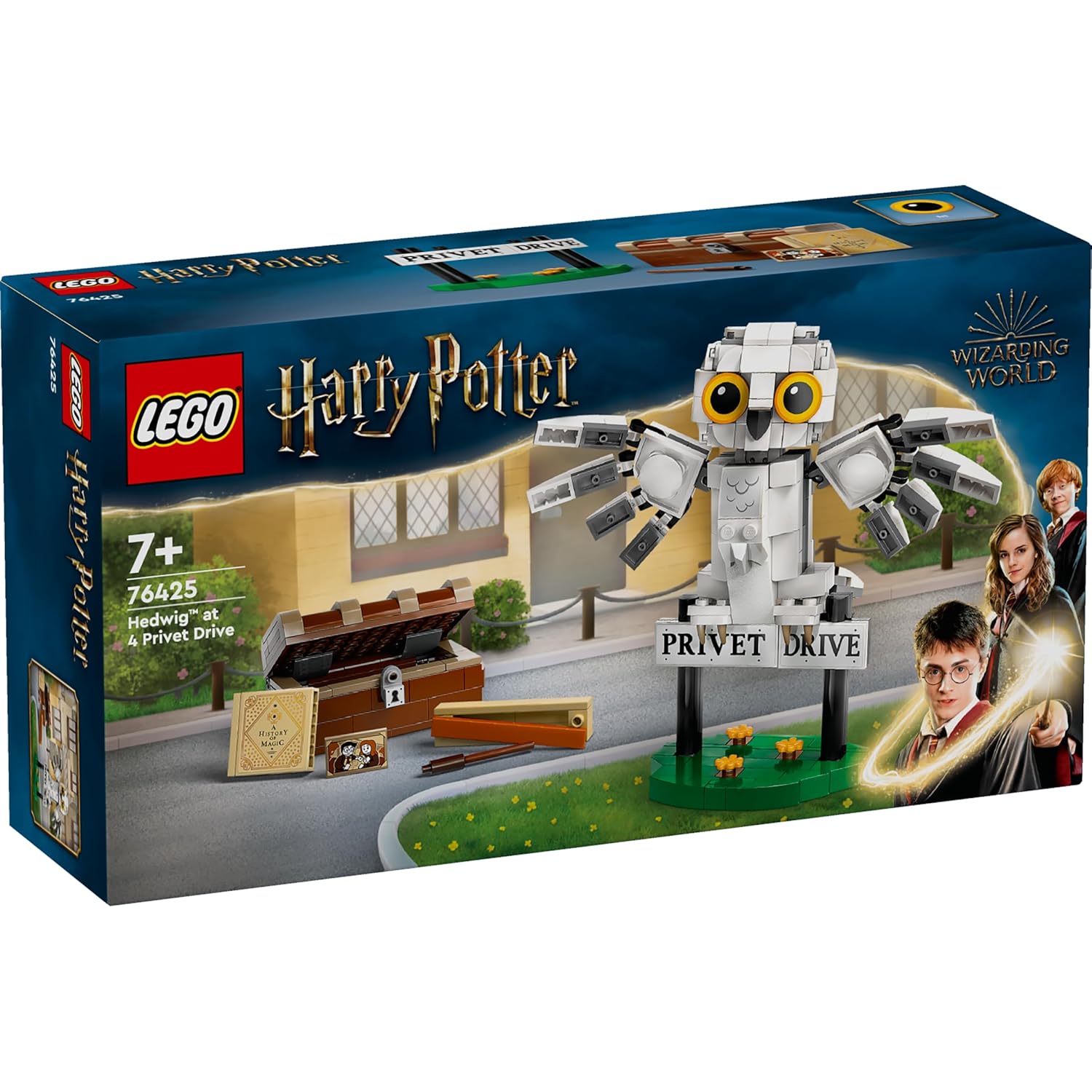 LEGO Harry Potter Hedwig at 4 Privet Drive Building Kit For Ages 7+