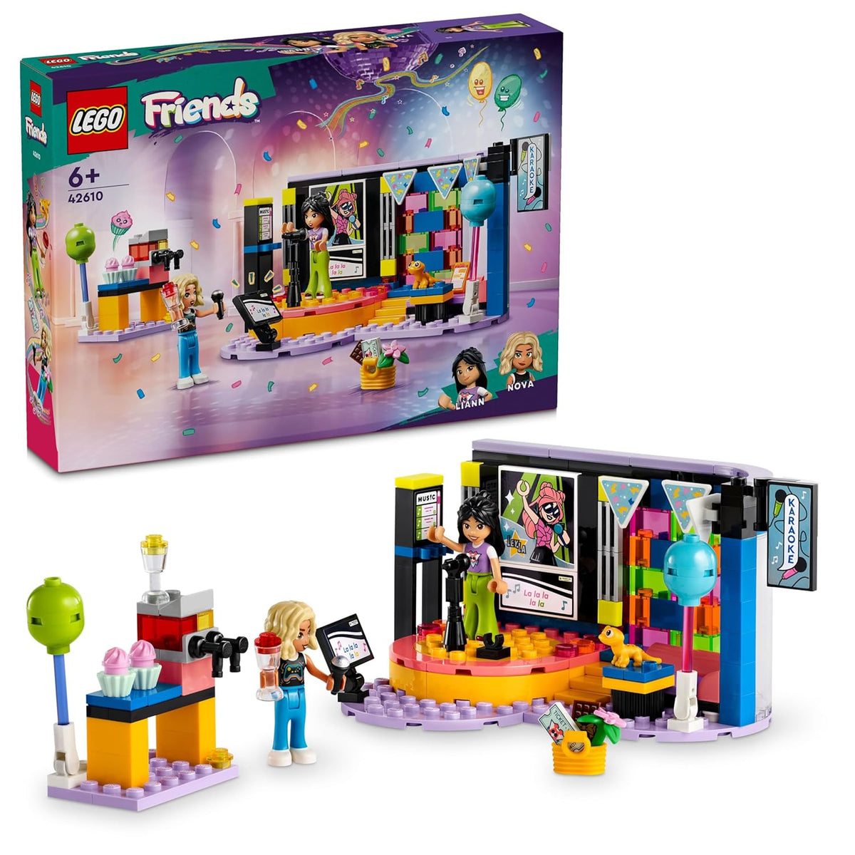 LEGO Friends Karaoke Music Party Set Building Kit For Ages 6+