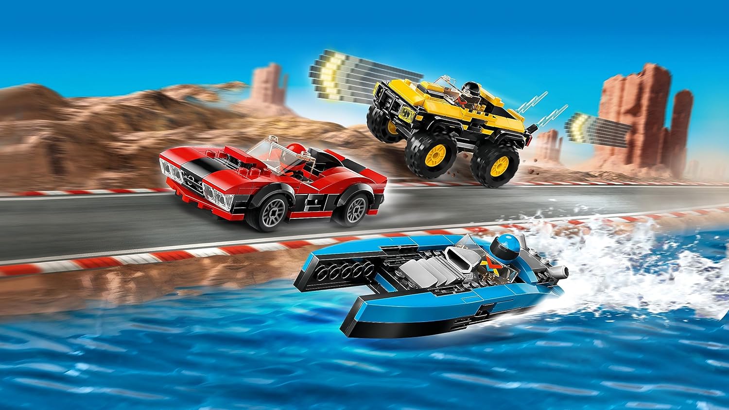 LEGO City Combo Race Pack Building Kit for Ages 6+