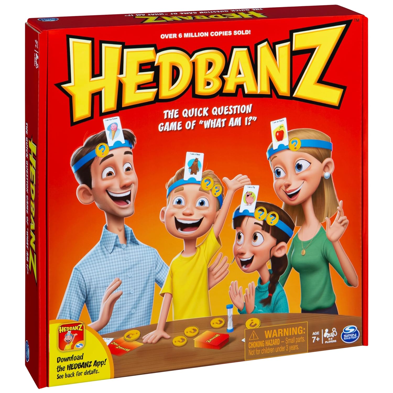 Funskool Spin Master Hedbanz Picture Guessing Board Game for 2-6 Players Ages 3 Years +