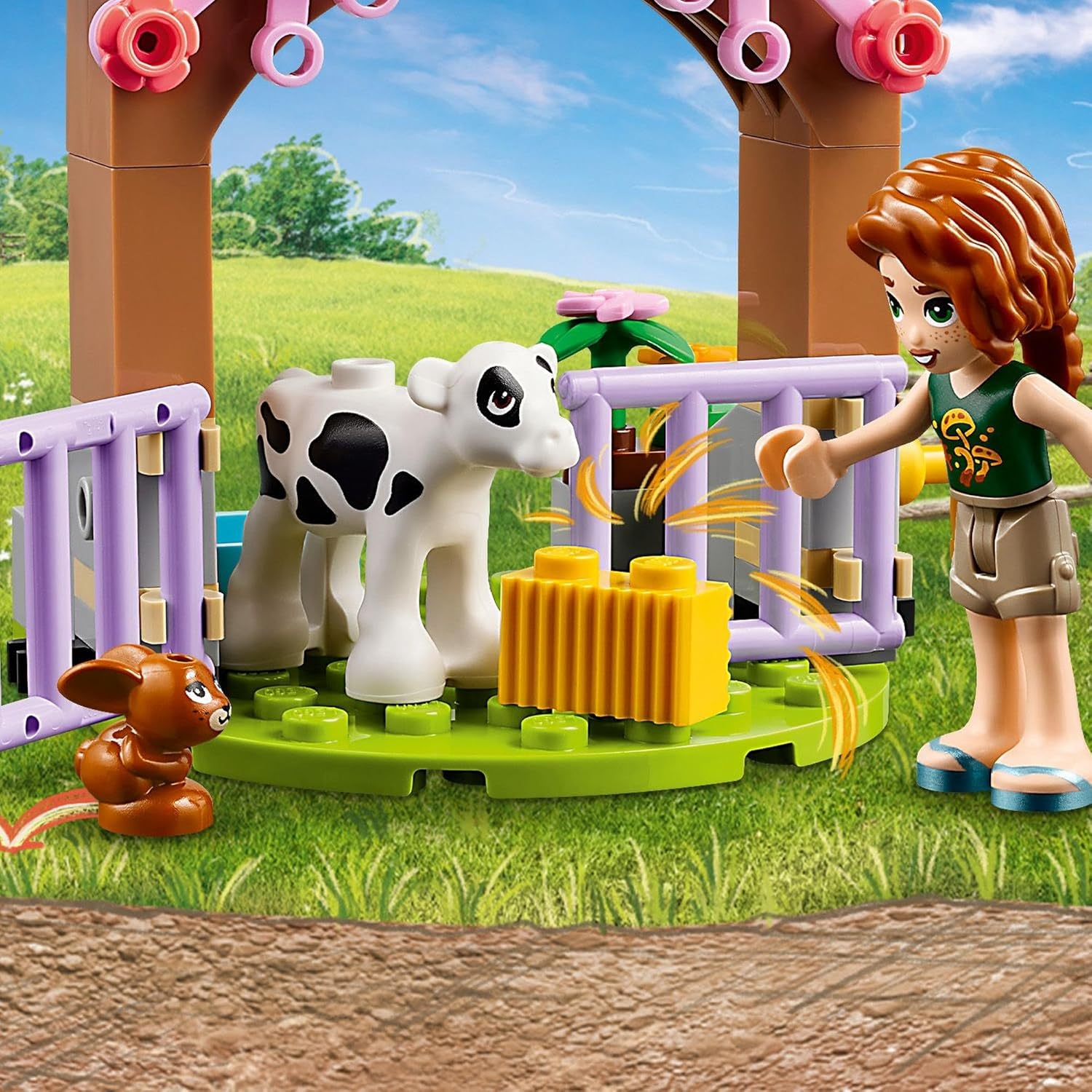 LEGO Friends Autumn’s Baby Cow Shed Building Kit for Ages 5+