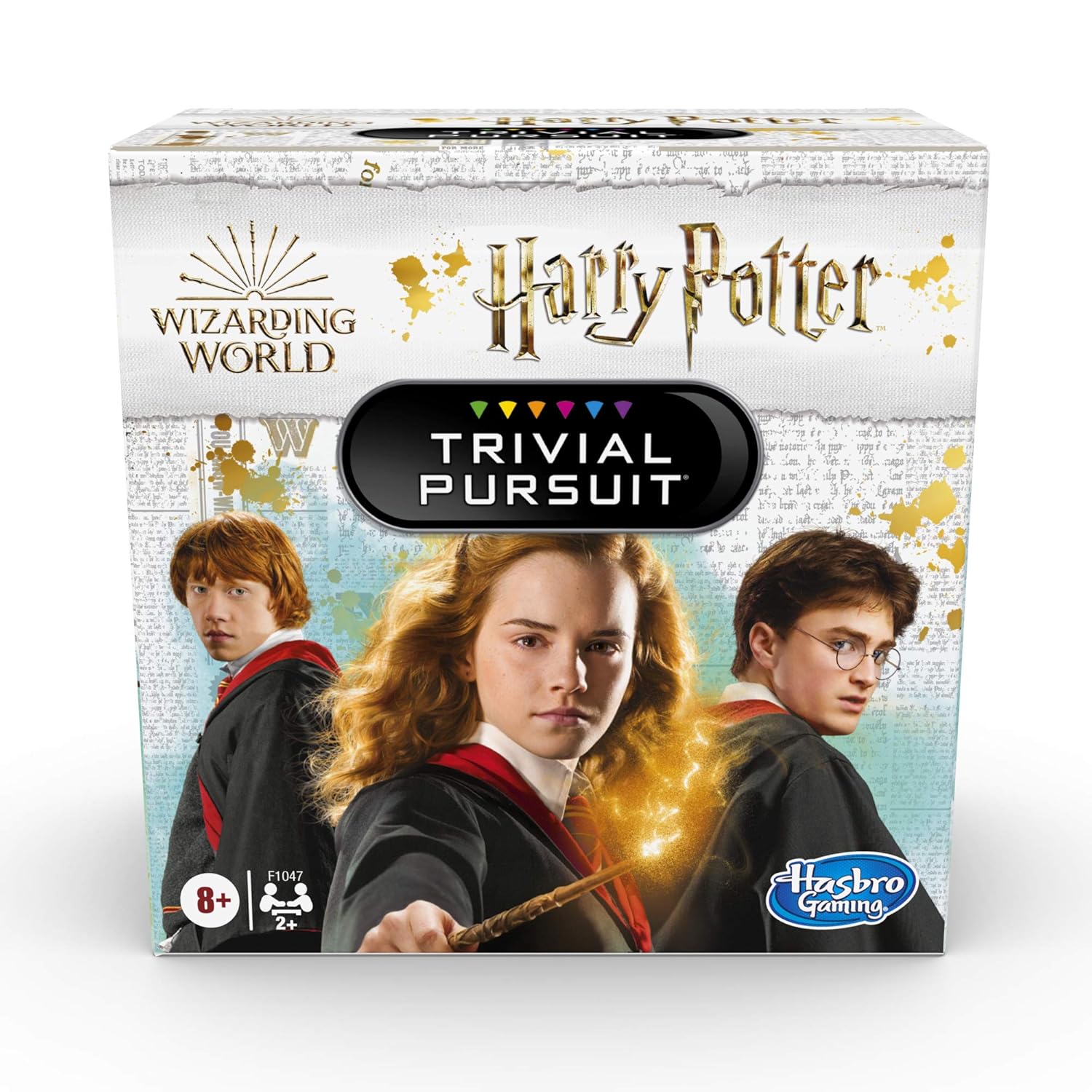 Hasbro Gaming Trivial Pursuit: Wizarding World Harry Potter Edition Board Game, Compact Harry Potter Trivia Game for Ages 8+