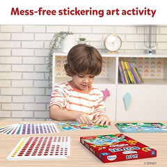 Skillmatics Art Activity-Dot It Mickey and Friends, Mess-Free Sticker Art for Kids,