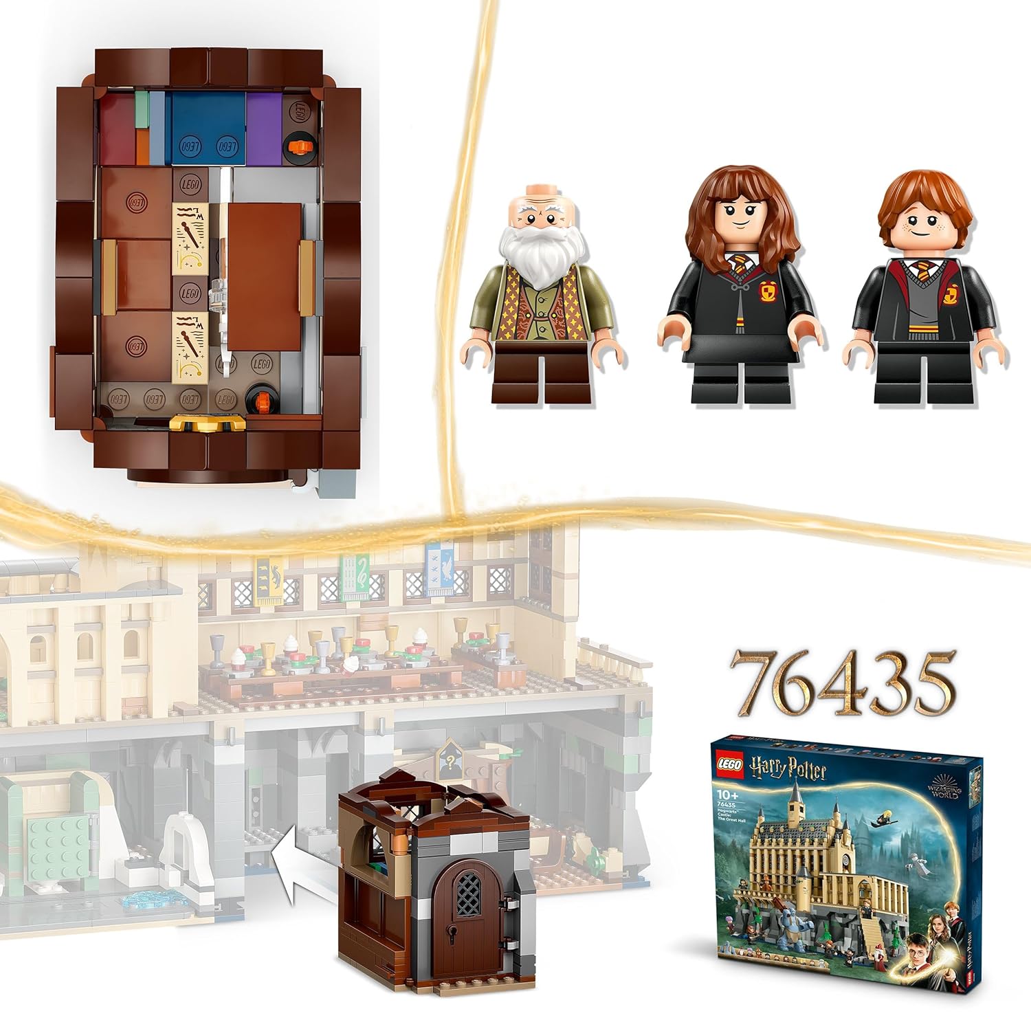 LEGO Harry Potter Hogwarts Castle Charms Class Building Kit For Ages 8+