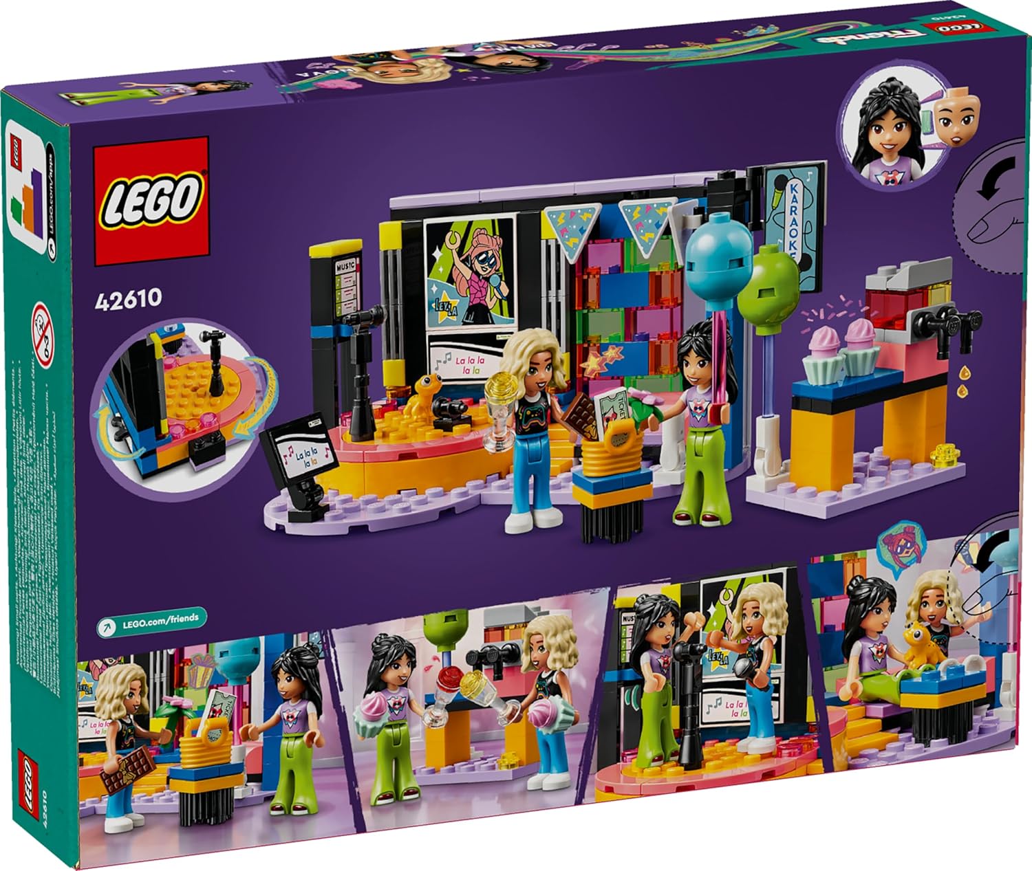 LEGO Friends Karaoke Music Party Set Building Kit For Ages 6+