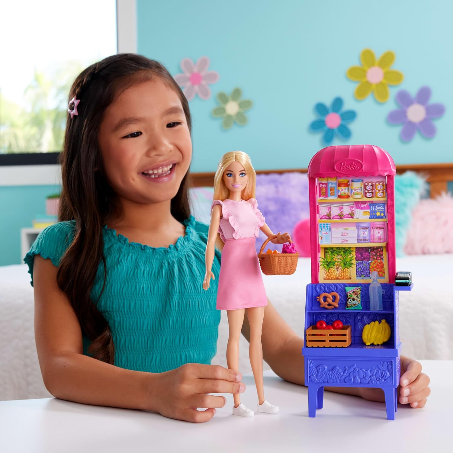 Barbie and Teresa Recipe for Friendship Fashion Doll & Playset For Kids Ages 3 Years And Up