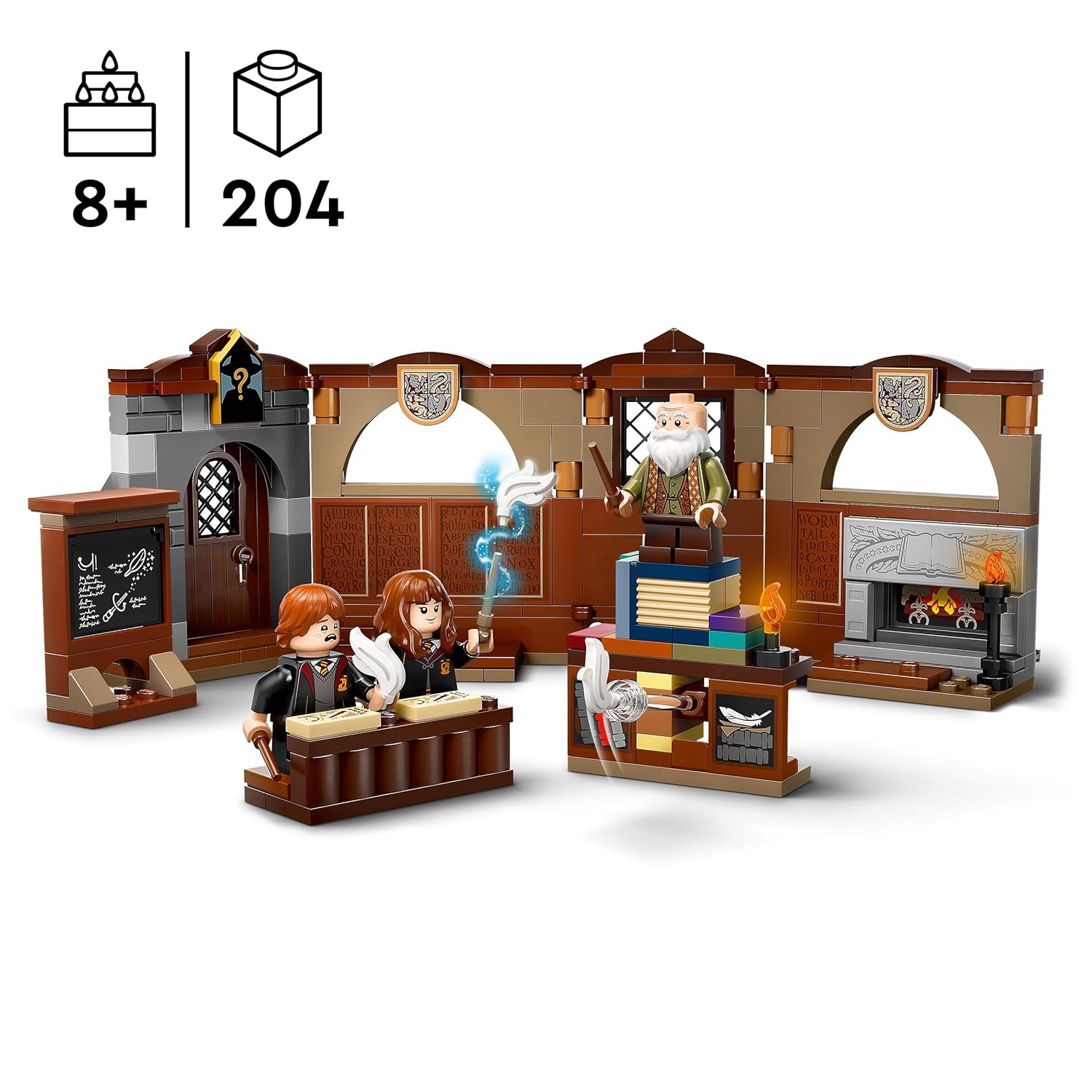 LEGO Harry Potter Hogwarts Castle Charms Class Building Kit For Ages 8+