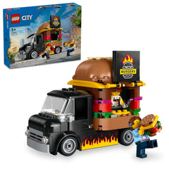 LEGO City Burger Truck Building Kit For Ages 5+