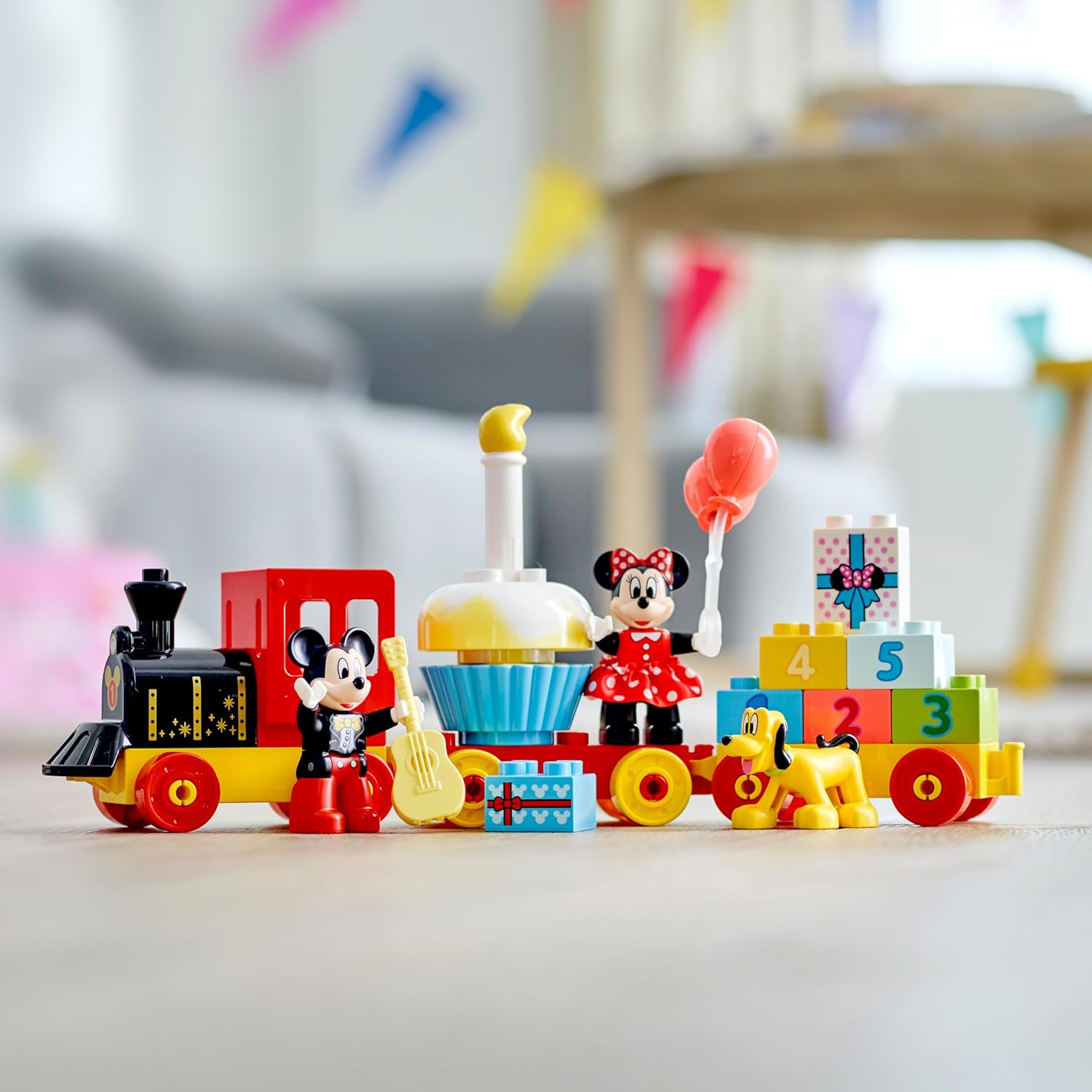 LEGO DUPLO Disney Mickey & Minnie Birthday Train Building Kit For Ages 2+