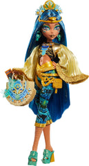 Monster High Cleo De Nile Doll with Glam Monster Fest Outfit and Festival Themed for Kids 8-15 Years