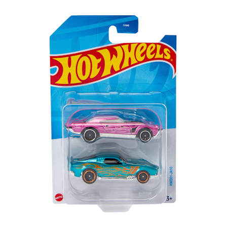 Hot Wheels Set of 2 Vehicles Toy in 1:64 Scale for Kids & Collectors Styles & Design May Vary