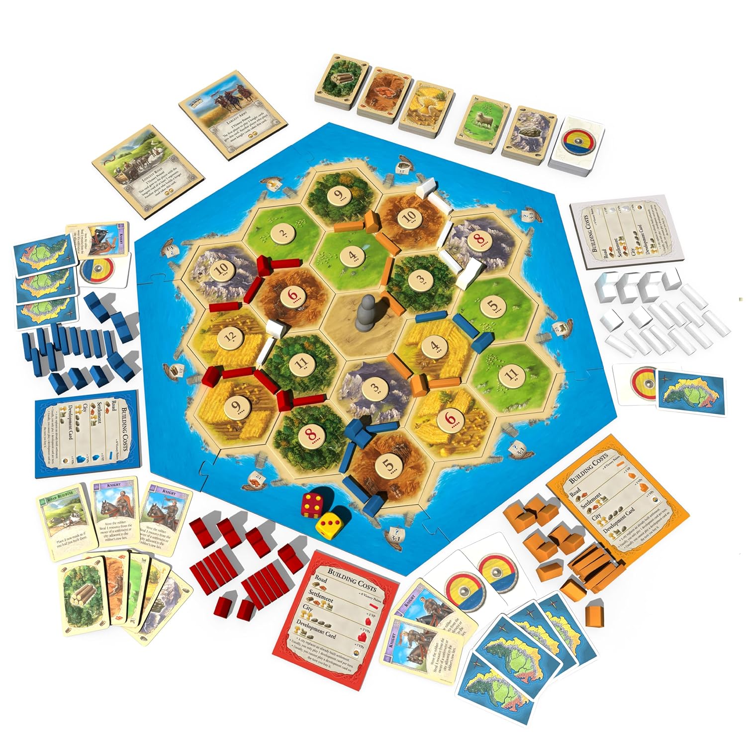 Funskool Games The Original CATAN, Family Adventure Board Game for Adults and Family, 3 to 4 Players for Ages 10+