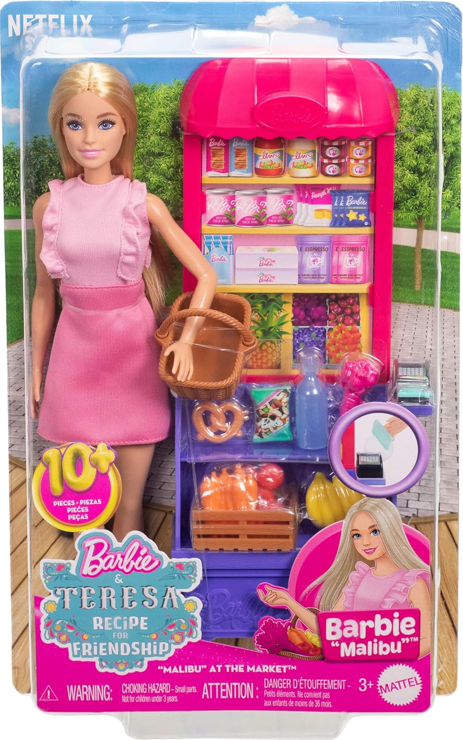 Barbie and Teresa Recipe for Friendship Fashion Doll & Playset For Kids Ages 3 Years And Up