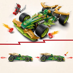 LEGO NINJAGO Lloyd’s Pull-Back Race Car Building Kit For Ages 7+