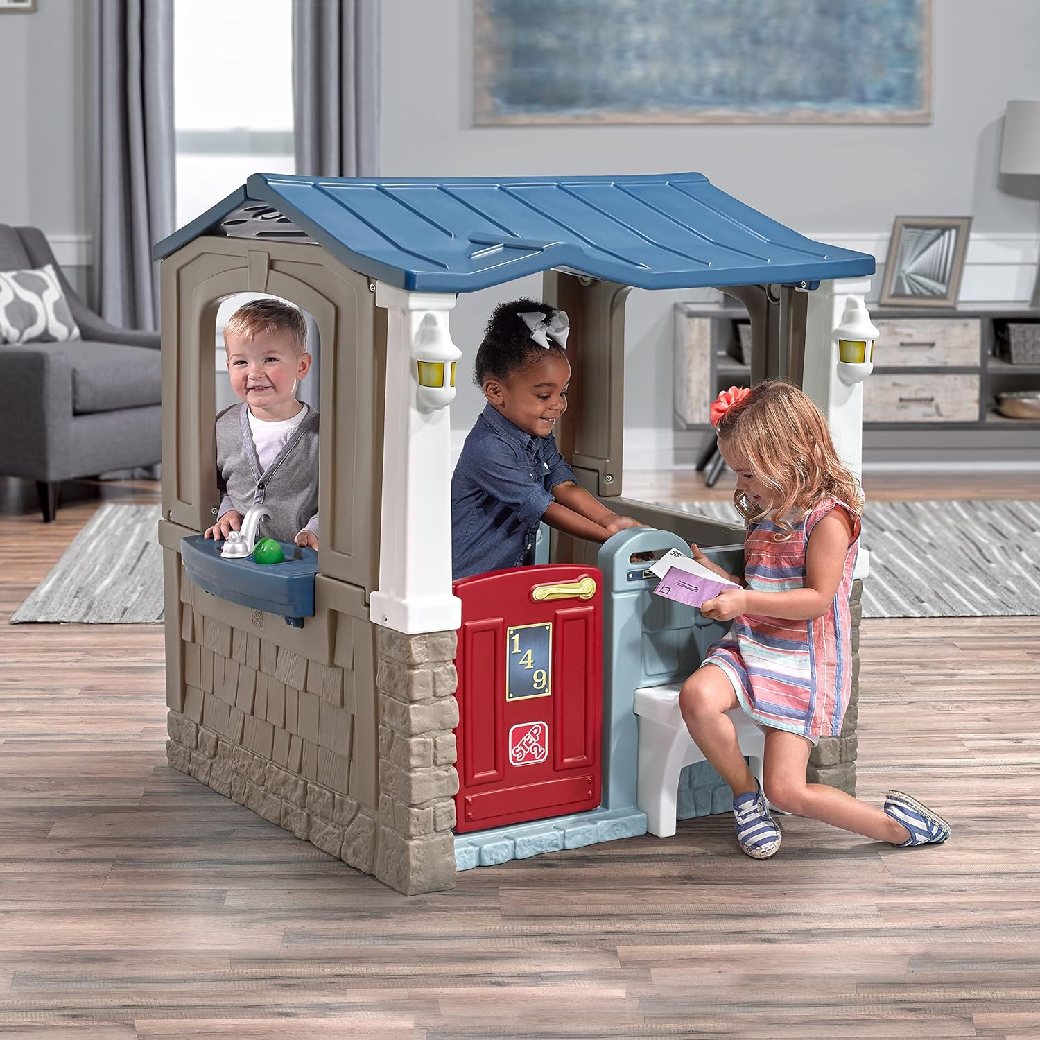 Step2 Seaside Villa Playhouse for Kids Ages 3 Years+